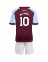 Otroške Nogometnih dresov Aston Villa Emiliano Buendia #10 Domači 2025-26 Kratki rokavi (+ hlače)